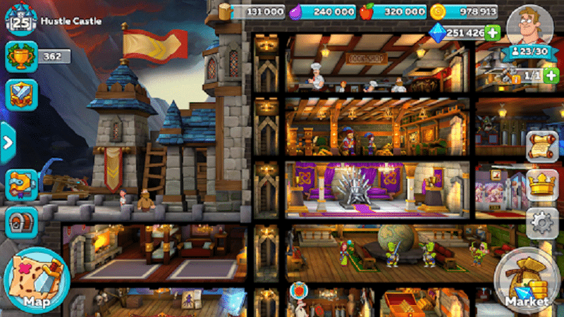 Game thủ ngoại tuyến hoặc tham gia vào cuộc chiến với những con quỷ hấp dẫn