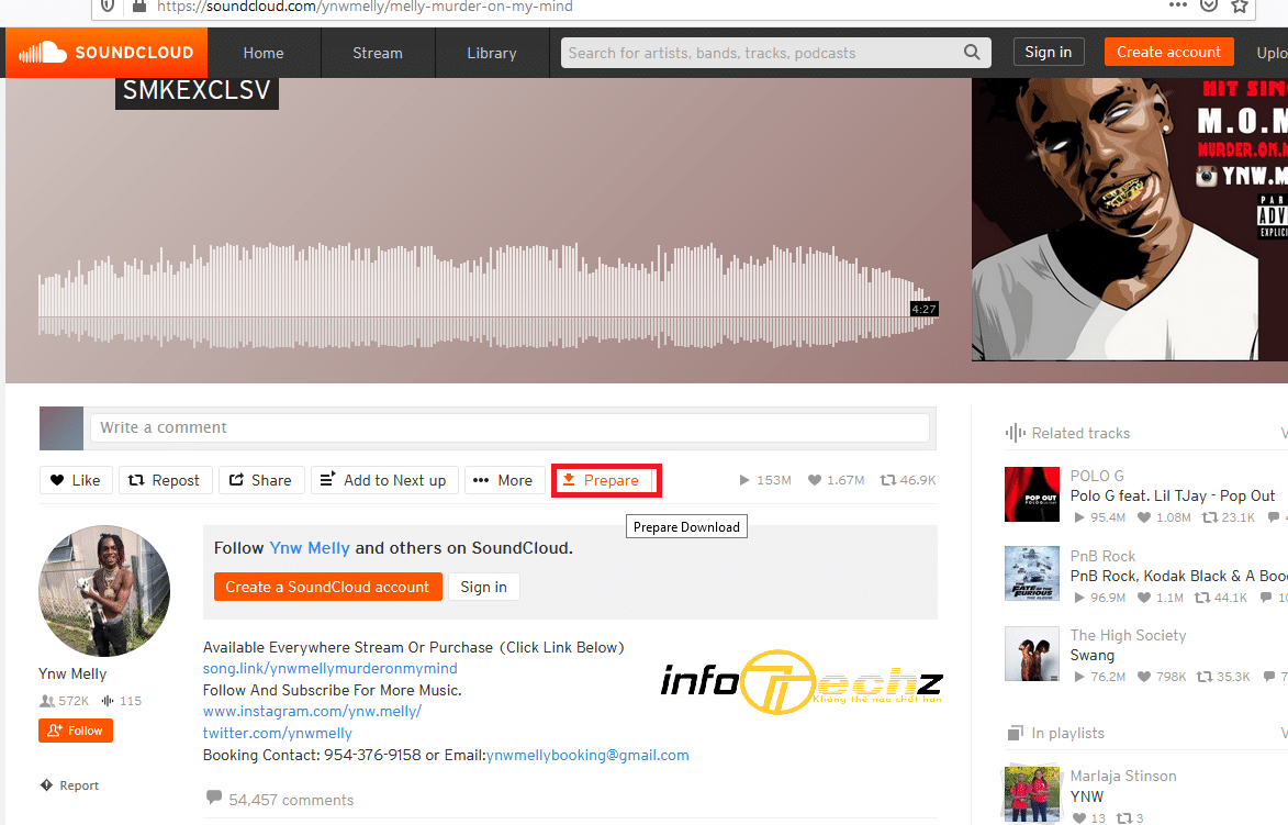 Cách tải nhạc trên Soundcloud bằng Mp3 Downloader cho Firefox