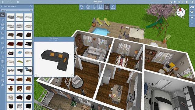 Phần mềm thiết kế nhà 3D Home Design